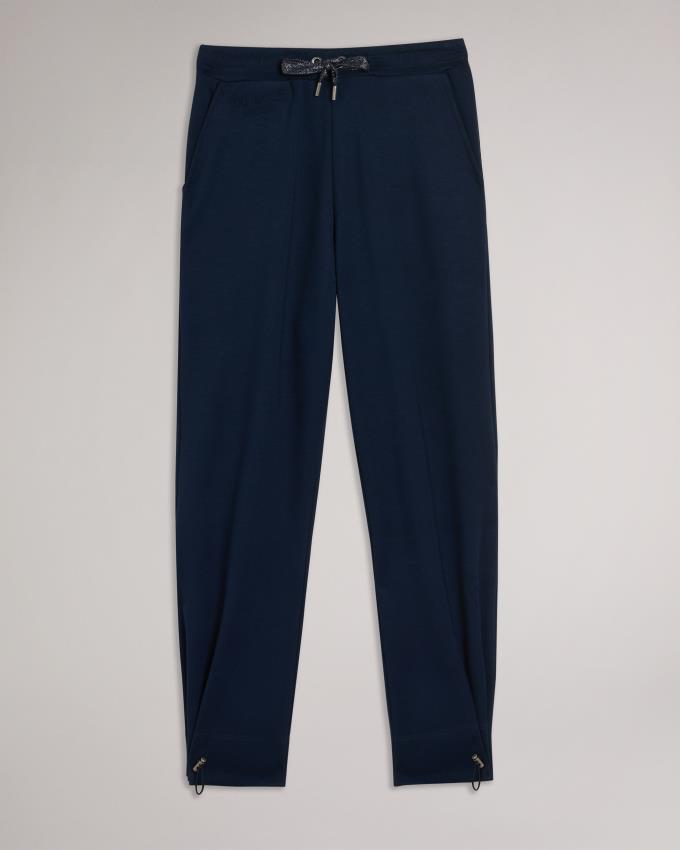 Pantalon Jogger Ted Baker Jogger With Pleated Cuff Bleu Marine Femme | CNS-05625969